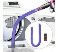 Shein Kit limpiador de conducto de secadora, accesorio de manguera para aspiradoras inalámbricas Dyson V6 V7 V8 V10 V11 V12 V15, herramienta flexible perfec