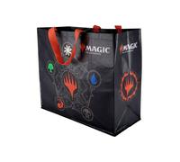 Shein Konix Magic The Gathering Bolsa de Compras 40 x 45 x 20 cm - Material reciclado - Diseño de 5 colores - Negro