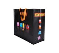 Shein Konix Pac-Man Bolsa de Compras 40 x 45 x 20 cm - Material reciclado - Negro