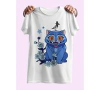 Shein Kp-opDe-mon Hunter Graphic T-Shirt - Colorful Cartoon Design, Soft & Comfortable Casual Shirt for Anime & Kpop Fans, Playful Design, Durable Fabric, M