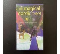 Shein La Baraja Mágica del Tarot Nórdico, 78 Cartas de Tarot, Cartas de Papel en Inglés para Fiestas y Juegos