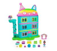 Shein LA CASA DE MUÑECAS DE GABBY - CASA DE MUÑECAS FESTIVA GABBY´S DOLLHOUSE CON SONIDOS, FIGURA, 10 ACCESORIOS ARCOIRIS Y 2 CAJAS SORPRESA - 6071380 - Jue