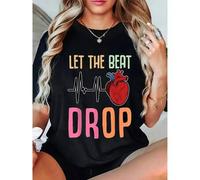 Shein La enfermera auxiliar es la forma de Dios de enviar ángeles a la Tierra. Camiseta de manga corta casual