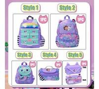 Shein La muñeca Gabby linda, una mochila de moda tanto para hombres como para mujeres, con gran capacidad y diseño compacto. La bolsa para comida portátil G