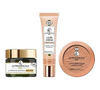 Shein La Provençale Bio - Crema BB Orgánica Certificada Ocre Claro - Crema Hidratante con Color - Aceite de Oliva Orgánico PDO Provenza - Para Todo Tipo de