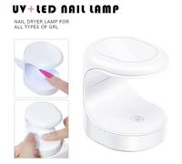 Shein Lámpara De Uñas Mini Led En Forma De Huevo, Portátil Y De Secado Rápido Para Uñas De Gel, Alimentada Por Usb, Luz De Uñas De Gel De Polaco U V Para Un