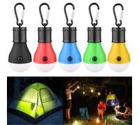 Shein Lámpara LED portátil para camping, mini bombilla, lámpara de emergencia con 3 modos de iluminación, luz de noche para trabajos al aire libre, lámpara