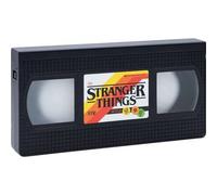 Shein Lámpara Stranger Things Vhs Logo Con Base Estable y Estructura Ajustable - Lámpara Con Diseño Exclusivo de Stranger Things Con Luz LED Regulable y Baj