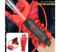 Shein Lanzador de agua tipo araña para cruce de frontera, lanzador de agua de muñeca, juguete de arma de agua con pulverización de agua, lanzador de agua co