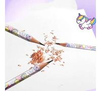 Shein Lápices de caja de Mi Pequeño Pony, lápices para estudiantes de primaria para dibujar y garabatear, lápices de madera de alta calidad para niños, adec