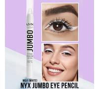 Shein Lápiz de ojos jumbo NYX, Milk (Blanco), de aplicación rápida, multiusos, textura suave, materiales de alta calidad, diseño único, embalaje compacto, m