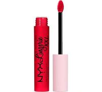 Shein Lápiz labial líquido mate Professional Makeup Lip Lingerie XXL, larga duración, fórmula vegana, sin transferencia, tono: On Fuego (27)