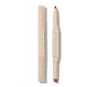 Shein LáPiz Labial Y Delineador Glam 101 Duo-LáPiz Labial De Doble Punta Mate 2 En 1 Macaron, De Gran PigmentacióN, Duradero, Suave, FáCil De Usar, Maquilla