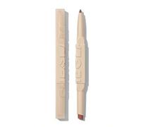 Shein LáPiz Labial Y Delineador Glam 101 Duo-Soft Chai 2 En 1, Delineador De Labios Mate De Doble Punta, LáPiz Labial, Altamente Pigmentado, Duradero, Suave