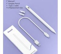 Shein Lápiz stylus compatible con iPad de 10.ª/11.ª generación (A16), 7.ª/8.ª/9.ª de 10.2 pulgadas, iPad Air de 4.ª/5.ª de 10.9 pulgadas, Air 11 M2/M3, iPad