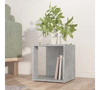 Shein Larryhot Table d'appoint Gris béton 33x33x34,5 cm Bois d'ingénierie, beau et pratique, idéal pour le rangement et la décoration de la maison