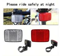 Shein Las bicicletas de montaña tienen advertencias de reflectantes antes y después de la conducción nocturna, con una reflexión física pura que no requiere