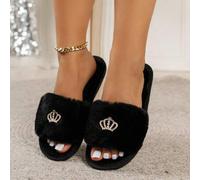 Shein Las zapatillas de casa son cómodas, suaves, de moda y pueden usarse fuera o en casa. Son una opción para líderes de moda, zapatillas de mujer, zapatil