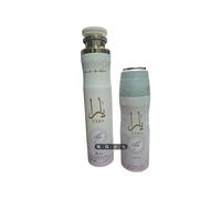 Shein Lattafa 2 unidades Ambientador + desodorante Yara Moi 500ml,Pack de 2 unidades ambientador 300ml + desodorante 200 ml Yara moi ,Colonia oriental durad