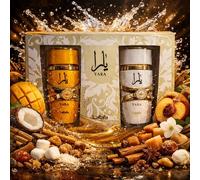 Shein LATTAFA 2X100ML YARA ME & YARA ALL GIFT SET EAU DE PARFUM - GOURMANDE TROPICAL FLORAL CARAMEL MANGO SANDALWOOD