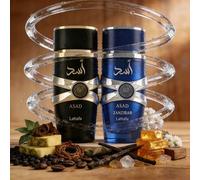 Shein LATTAFA - ASAD SET DE REGALO Edición 5.º Aniversario de Asad (ASAD y ASAD ZANZIBAR) - 50 ml + 50 ml - Eau de Parfum - Unisex