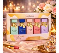 Shein LATTAFA ECLAIRE YELLOW ALL IN ONE 5X30ML EDP ESTUCHE DE REGALO PARA MUJER FLORAL FRUTAL
