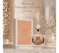 Shein Lattafa Fakhar Perfume 100ML Fragancia para Mujeres Elegante Floral Dulce de Larga Duración Eau De Parfum