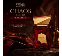 Shein Lattafa French Avenue Chaos Explicit 100ml Perfume unisex para vacaciones, regalos del Día de la Madre, Feliz Cumpleaños