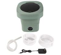 Shein Lavadora plegable de alta velocidad, 6,5 l, gran capacidad, suave, semicentrifugado.