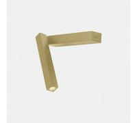 Shein LEDS C4 - Luz de lectura Hall Slim LED 3.5 Blanco cálido - 2700K ON-OFF Oro mate 150lm