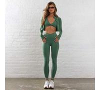 Shein Leggings ajustados de cintura contorneada y cruzada para actividades, aptos para pádel, tenis, pickleball y gimnasio