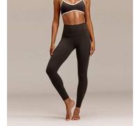 Shein Leggings FeatherFit™ de 26" Find Your Glow, cintura alta, sin costura frontal, bolsillos laterales, suaves como mantequilla, para yoga, estudio, pilat