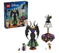 Shein LEGO® ǀ Disney Villains Trajes de Maléfica y Cruella De Vil Set de Construcción para Niños, Juego Creativo para Fans de la Moda, Kit Coleccionable par