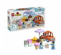 Shein Lego 10458 Bluey Ice Cream Journey Depot Series Puzzle Building Block Toys, regalo del DÃa del Niño