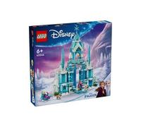 Shein Lego 43244 Serie Lego Disney 43244 Palacio de Hielo y Nieve de Elsa, bloques de construcción, juguete de regalo para niños