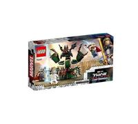 Shein Lego 76207 Serie Superhéroes Thor: El Amor y el Trueno: Ataque a Nueva Asgard Juego de Construcción de Bloques