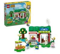 Shein LEGO Animal Crossing Tienda de Ropa de las Hermanas Manitas Juego de Construcción, Figuras de Erizo y Conejo de Juguete, Regalo para Niñas, Niños y Ga