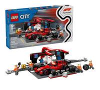 Shein LEGO® City F1® Pit Stop y Equipo de Boxes con Coche 60443
