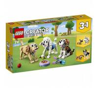 Shein LEGO CREATOR 3EN1 - PERROS ADORABLES, 31137, TIENDA CON LICENCIA OFICIAL, ENVÍO 24-72H LABORABLES, CAJA AMARILLA, JUGUETES, 475 BRICKS DE PIEZAS ORIGI