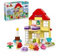 Shein LEGO® DUPLO® Casa de Cumpleaños de Peppa Pig Juego, juguete de aprendizaje para preescolares 10433