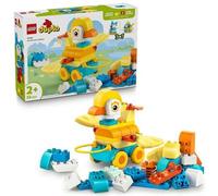 Shein LEGO® DUPLO® Mi Ciudad Animales sobre Ruedas 3en1 Juguete de Construcción y Juego Imaginativo con 58 Ladrillos y Elementos para Crear Figuras de un Pe