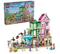 Shein LEGO Friends Apartamentos y Tiendas de Heartlake City, Tienda de Juguete, Casa y Estudio de Cerámica, Regalo para Niñas de 12 Años o Más y Adolescente