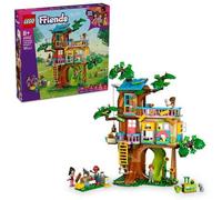 Shein LEGO Friends Quedada en la Casa del Árbol de la Amistad con Animales y Herramientas de Juguete para Niñas de 8 Años o Más, 4 Mini Muñecos (Liann, Autu