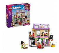 Shein Lego Friends Serie 42653 Tienda de Música y Edificio de Apartamentos - Bloques de construcción de juguetes para niñas, regalo para el Día del Niño