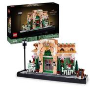 Shein LEGO® Icons Cafetería Francesa Maqueta decorativa para el hogar o la oficina, set de construcción, regalo para adultos, interpretación de un estableci