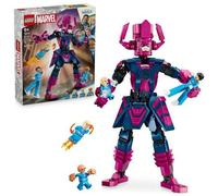 Shein LEGO Marvel Cuatro Fantásticos vs. Figura para Construir de Galactus, Juguete de Construcción de Superhéroes con Minifiguras de la Cosa, Mujer Invisib