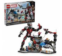 Shein LEGO Marvel Gran Batalla de Capitán América: Civil War, Juguete de Superhéroes con Quinjet y 8 Minifiguras inc. Capitán América, Wanda Maximoff, Iron