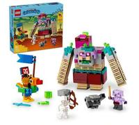 Shein LEGO® Minecraft Legends® El Duelo contra el Devorador Juguete con figuras de héroes 21257