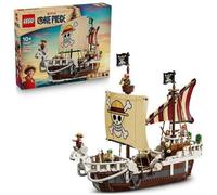Shein LEGO ONE PIECE Barco Pirata Going Merry de Juguete - Maqueta de Barco y Decoración Anime - 5 Minifiguras inc. Luffy, Zoro y Nami - Regalo para Niños,