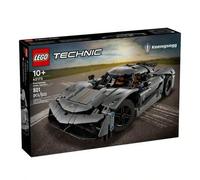 Shein (LEGO) Serie Technic 42173 Koenigsegg Gray Hypercar
